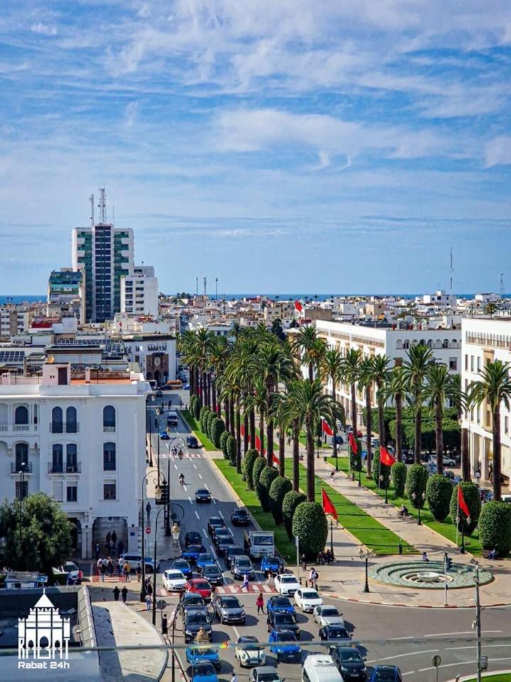 Rabat, Hassan Downtown: Tramway, Sunshine, Privacy Lejlighed Eksteriør billede