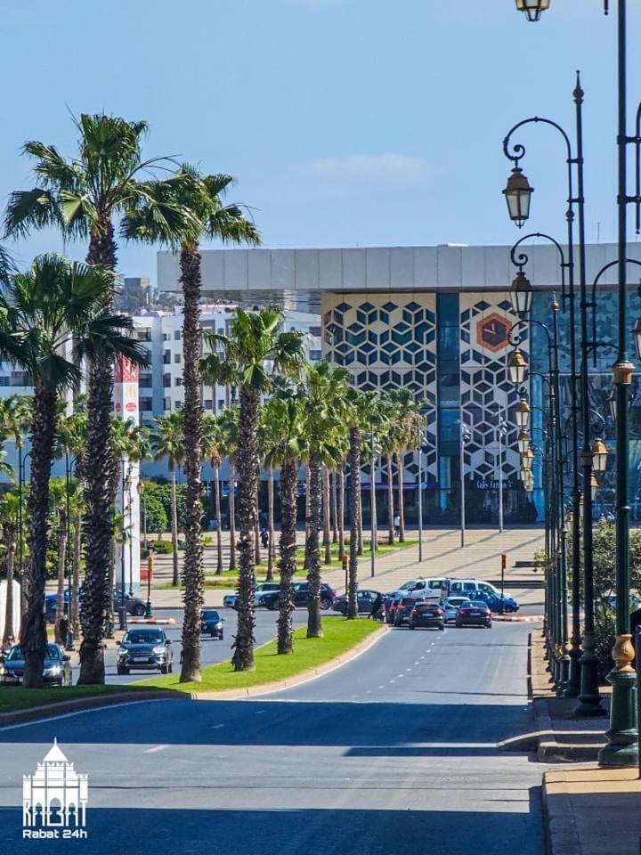 Rabat, Hassan Downtown: Tramway, Sunshine, Privacy Lejlighed Eksteriør billede