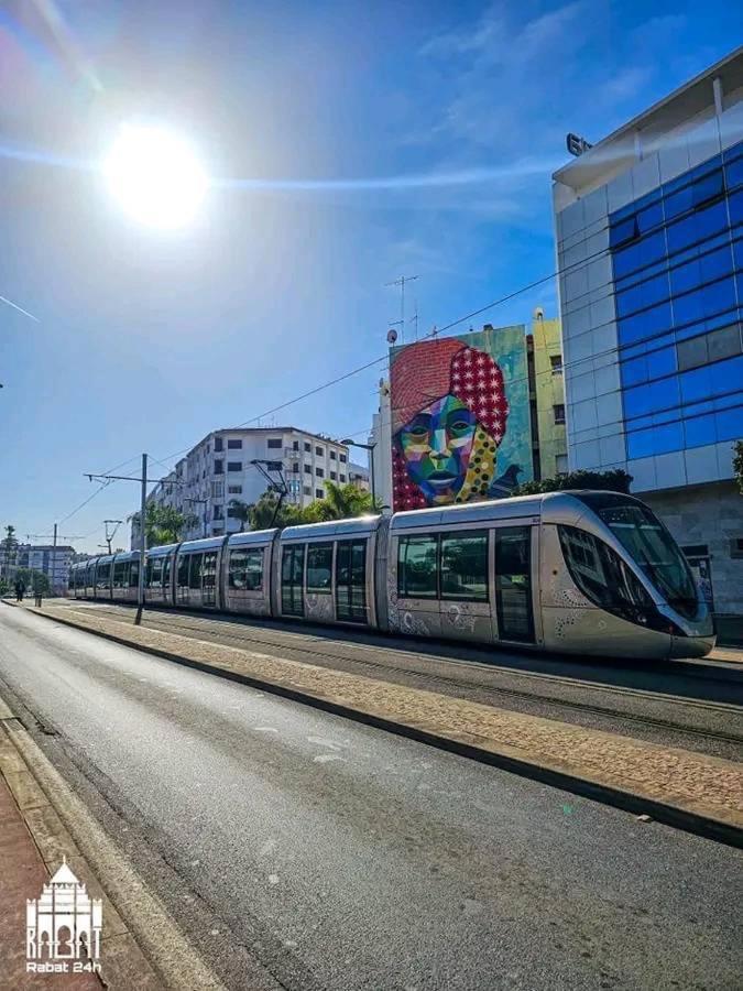 Rabat, Hassan Downtown: Tramway, Sunshine, Privacy Lejlighed Eksteriør billede